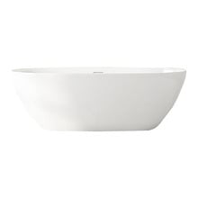 Bellevue Oval Acrylic Freestanding Bath with Overflow